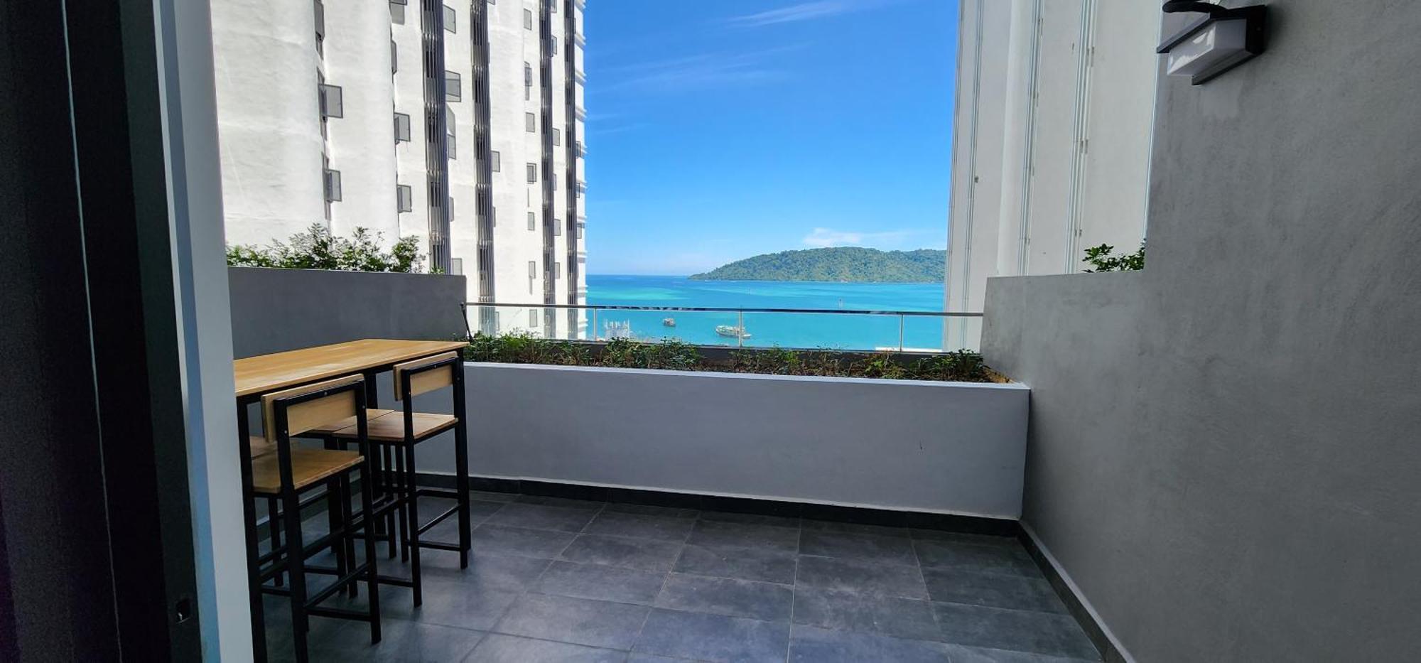 The Shore Ns Studio Suites Sea View โกตาคินาบาลู ภายนอก รูปภาพ